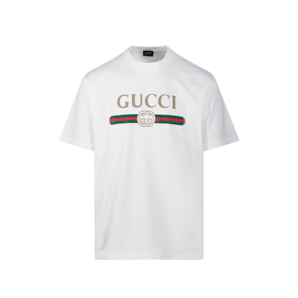 Gucci Neutrals T-Shirts & Vests - T-Shirts Men